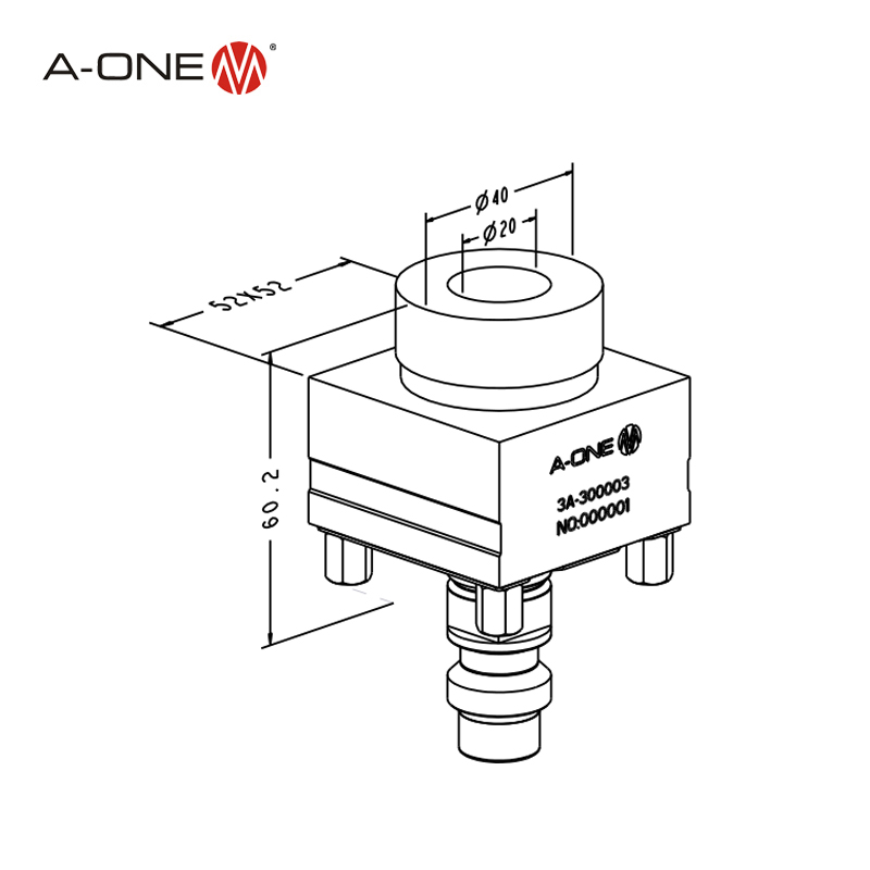 PIN CNC PAUG 3A-300003