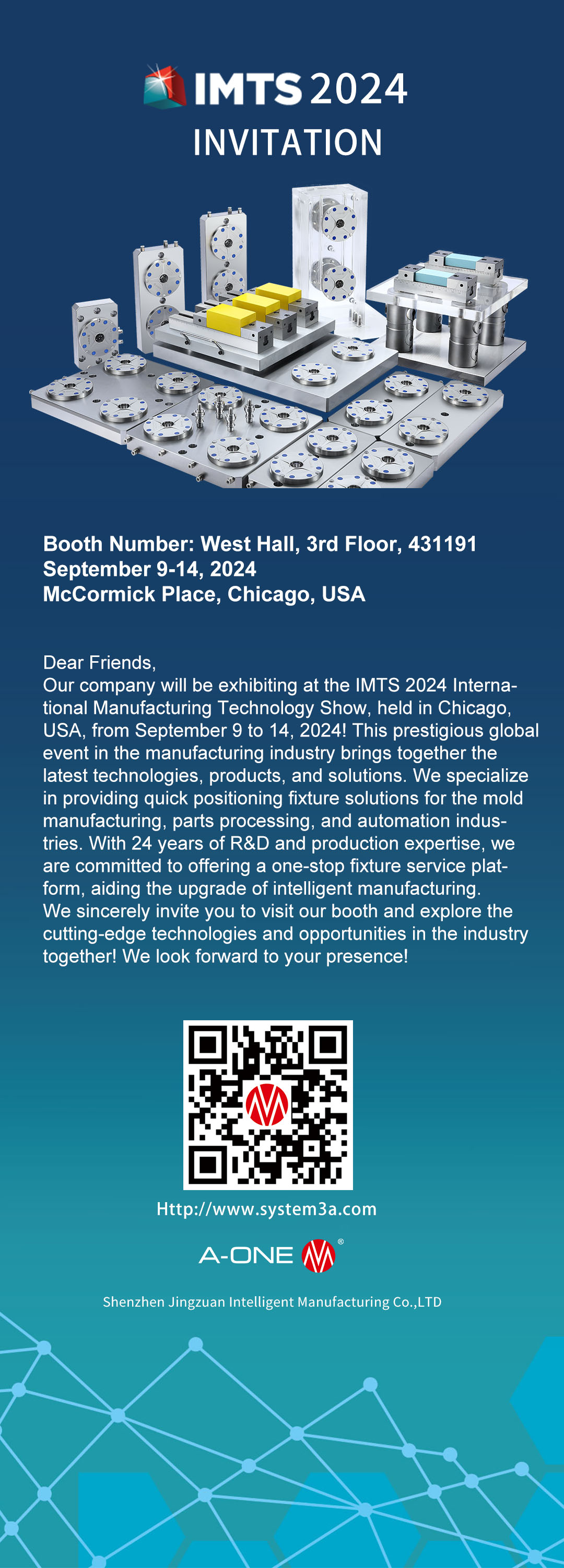 英文 2024.9.9 美国 会 展 邀请函